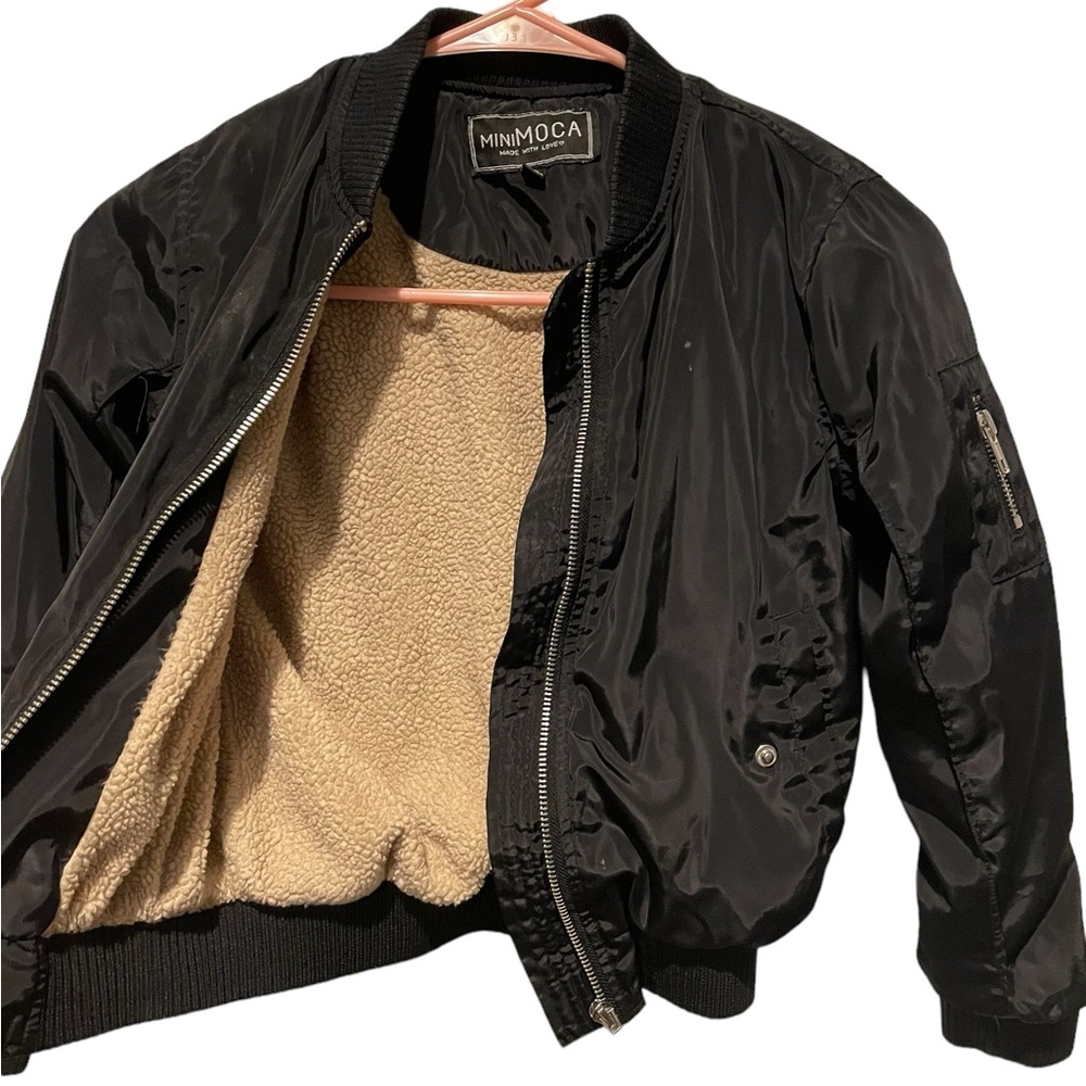 Mini Moca Girl Black Jacket Size 6X